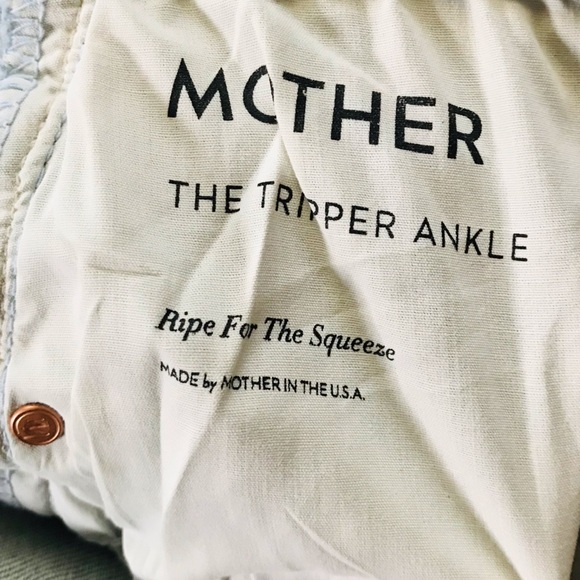NWT Mother the Tripper Ankle Straight Jeans in Ripe for the Squeeze - Picture 12 of 13